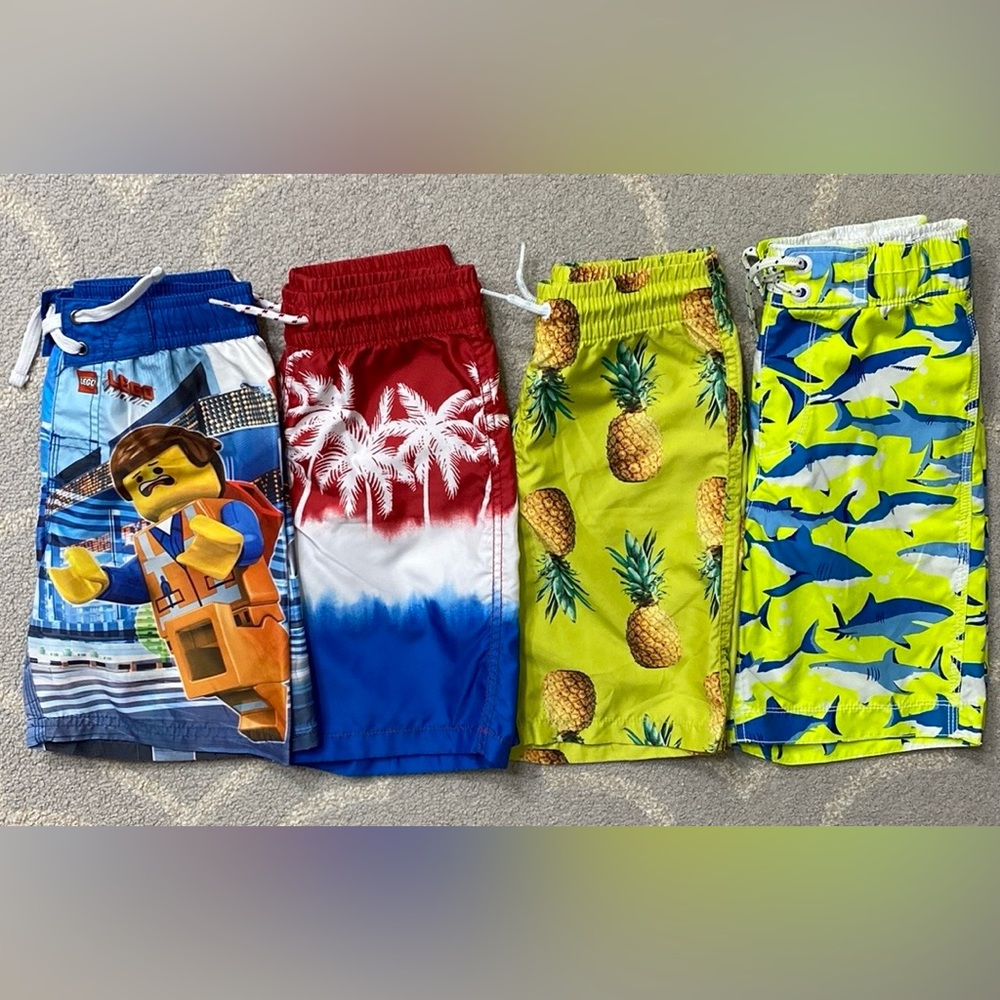 Bundle EUC Boys’ Size 7/8 Swim Trunks